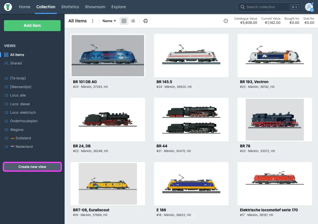 My collection in Yard Tower