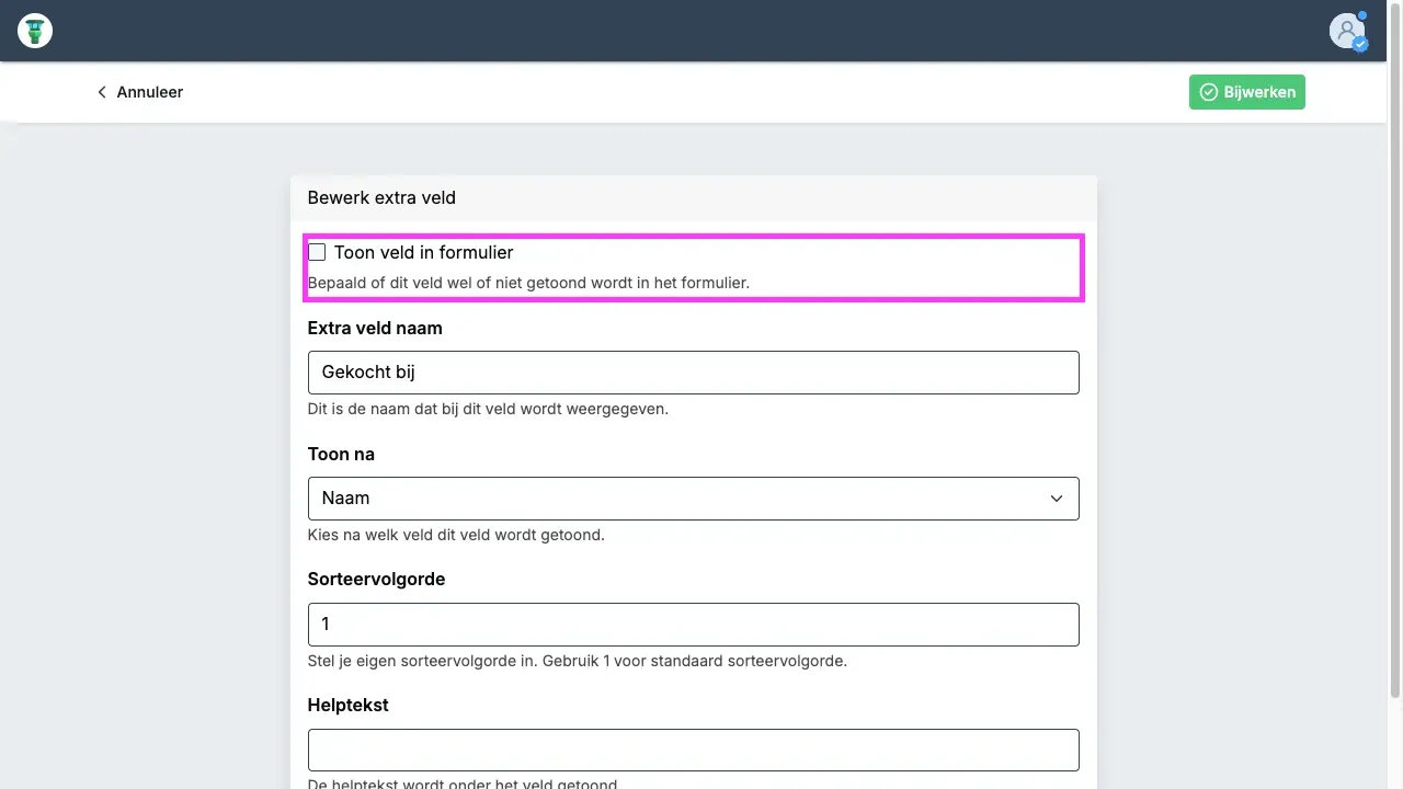 Nieuw item in Yard Tower